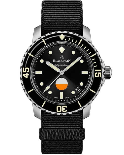 Реплика часов Blancpain Fifty Fathoms 5008-1130-NABA — фото товара LuxuryWatch