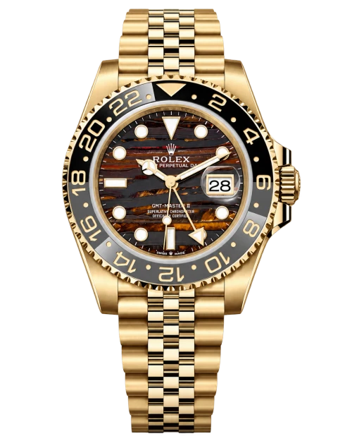 Реплика часов Rolex GMT Master II Tiger Iron 126718GRNR-0002 — фото товара LuxuryWatch