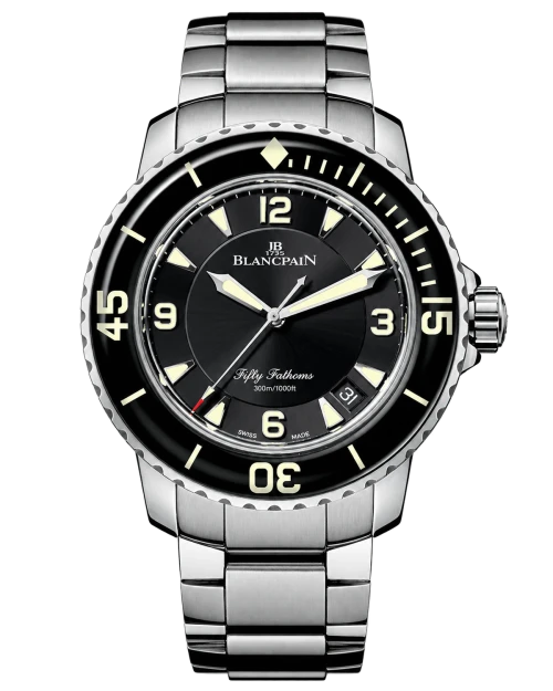 Реплика часов Blancpain Fifty Fathoms 5015-1130-71S — фото товара LuxuryWatch