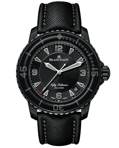 Реплика часов Blancpain Fifty Fathoms 5015-11C30-52A — фото товара LuxuryWatch