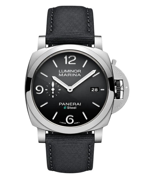 Реплика часов Panerai Luminor 1950 Marina 3 Days Automatic eSteel Grigio Roccia PAM01358 — фото товара LuxuryWatch