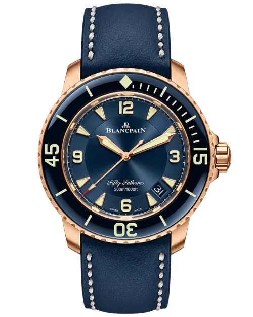 Реплика часов Blancpain Fifty Fathoms 5015-3603C-63B — фото товара LuxuryWatch