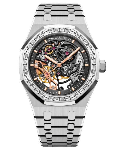 Реплика часов Audemars Piguet Royal Oak Double Balance Wheel Openworked 15412BC.YG.1224BC.01 — фото товара LuxuryWatch