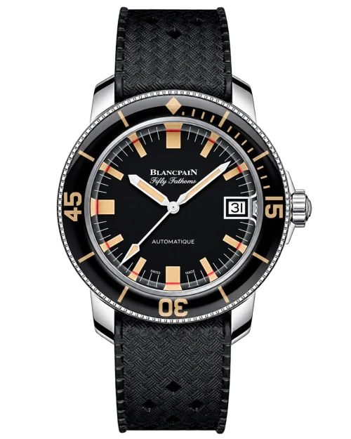 Реплика часов Blancpain Fifty Fathoms Barakuda 5008B-1130-B52A — фото товара LuxuryWatch