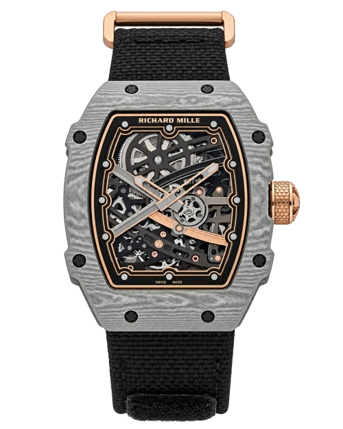 Реплика часов Richard Mille RM 67-02 Grey Carbon TPT® — фото товара LuxuryWatch