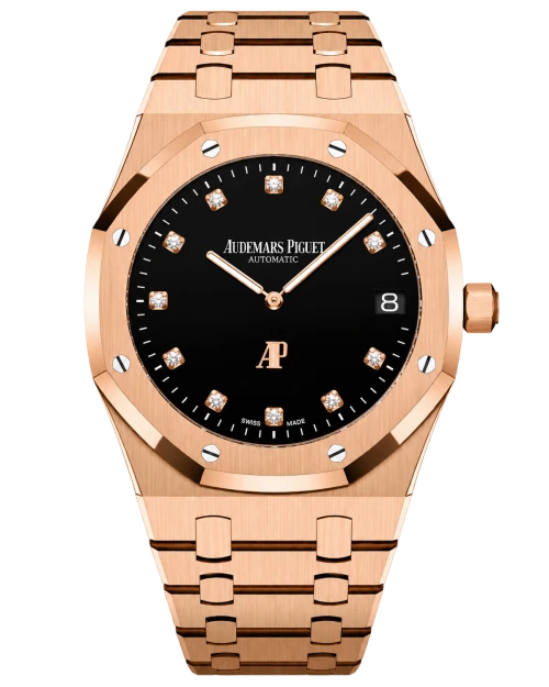 Реплика часов Audemars Piguet Royal Oak Jumbo Extra-Thin 15207OR.OO.1240OR.01 — фото товара LuxuryWatch