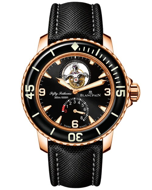 Реплика часов Blancpain Fifty Fathoms Tourbillon 5025-3630-52A — фото товара LuxuryWatch