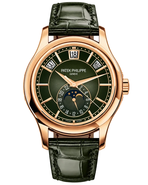 Реплика часов Patek Philippe Complications Annual Calendar 5205R-011 — фото товара LuxuryWatch