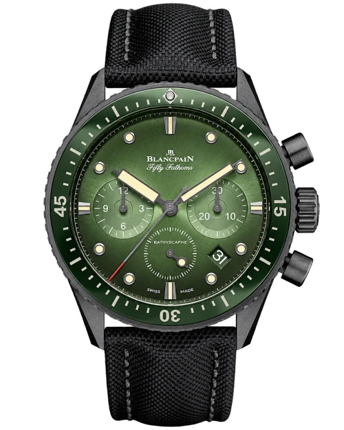Реплика часов Blancpain Fifty Fathoms Chronograph 5200-0153-B52A — фото товара LuxuryWatch