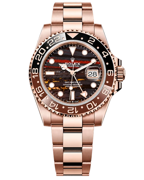 Реплика часов Rolex GMT Master II Tiger Iron 126715CHNR-0002 — фото товара LuxuryWatch