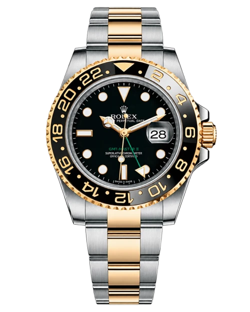 Реплика часов Rolex GMT-Master II 116713LN-0001 — фото товара LuxuryWatch