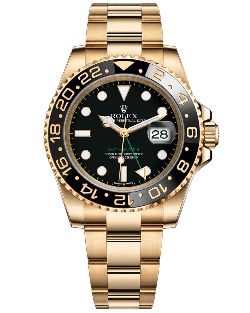 Реплика часов Rolex GMT-Master II 116718LN-0001 — фото товара LuxuryWatch