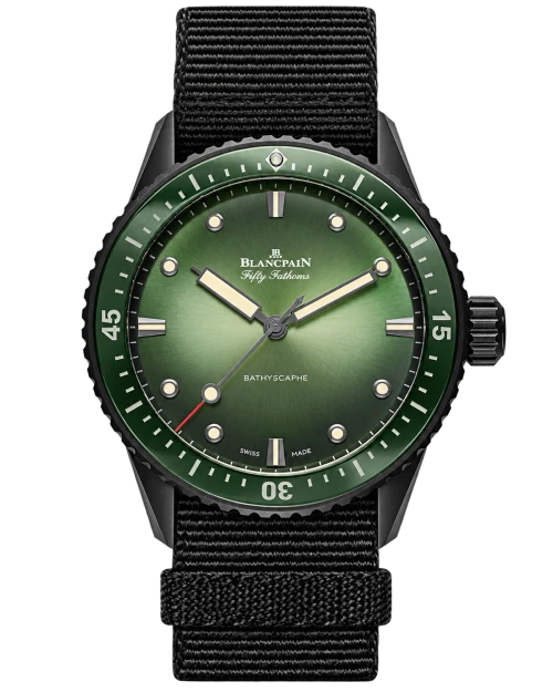 Реплика часов Blancpain Fifty Fathoms Mokarran 5005-0153-NABA — фото товара LuxuryWatch