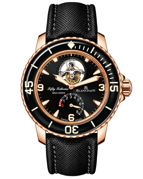 Реплика часов Blancpain Fifty Fathoms Tourbillon 5025-3630-52A — фото товара LuxuryWatch