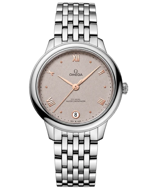 Реплика часов Omega De Ville Prestige Co‑Axial Master Chronometer 434.10.34.20.02.002 — фото товара LuxuryWatch