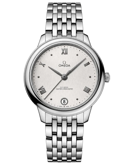Реплика часов Omega De Ville Prestige Co‑Axial Master Chronometer 434.10.34.20.02.001 — фото товара LuxuryWatch