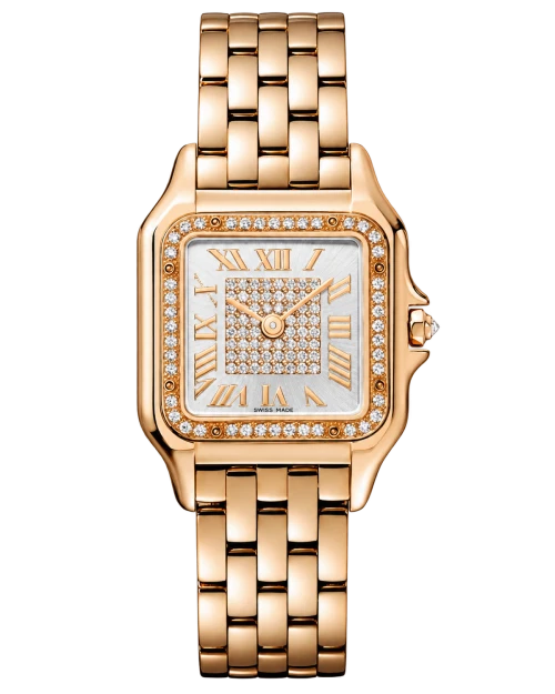 Реплика часов Cartier Panthere Medium diamonds WJPN0041 — фото товара LuxuryWatch