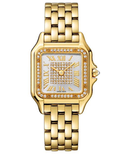 Реплика часов Cartier Panthere Medium diamonds WJPN0043 — фото товара LuxuryWatch