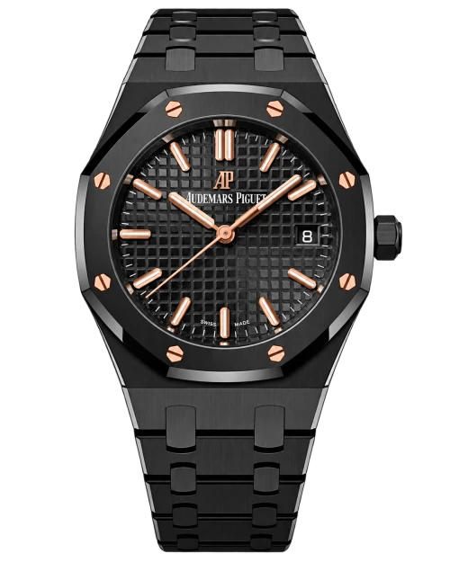 Реплика часов Audemars Piguet Royal Oak Automatic Ones 77450ST.OO.1361ST.02, чёрное исполнение — фото товара LuxuryWatch