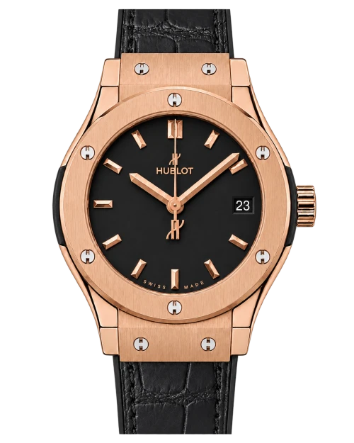 Реплика часов Hublot Classic Fusion 581.OX.1181.RX, рельефный ремешок — фото товара LuxuryWatch