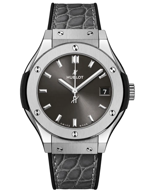 Реплика часов Hublot Classic Fusion 581.NX.7071.RX, рельефный ремешок — фото товара LuxuryWatch
