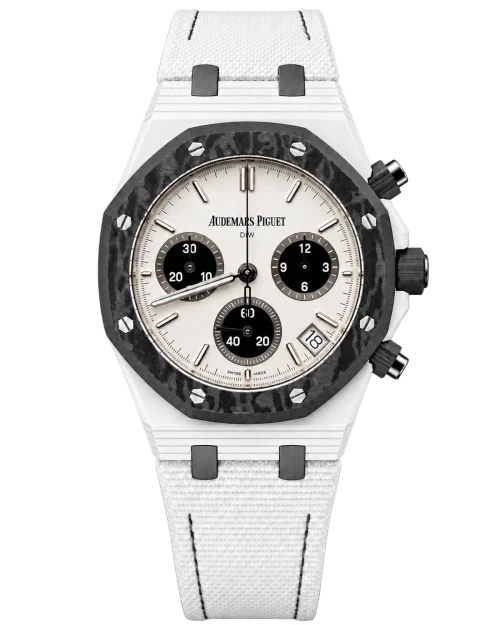 Реплика часов Audemars Piguet Royal Oak Chronograph DiW Voidline “Black & White” — фото товара LuxuryWatch