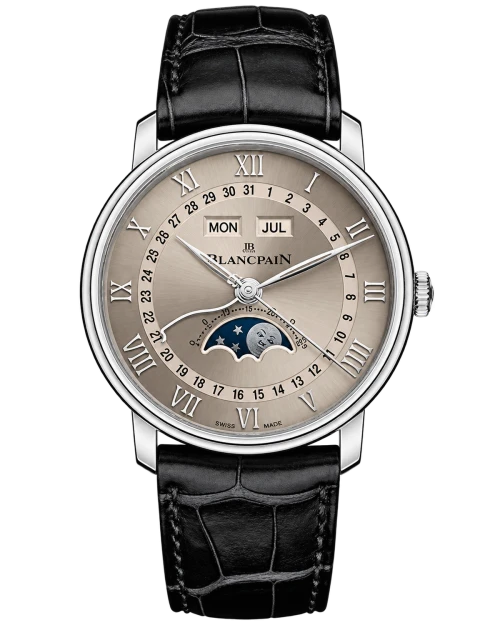 Реплика часов Blancpain Villeret Quantieme Complet 6654-1504-55B — фото товара LuxuryWatch