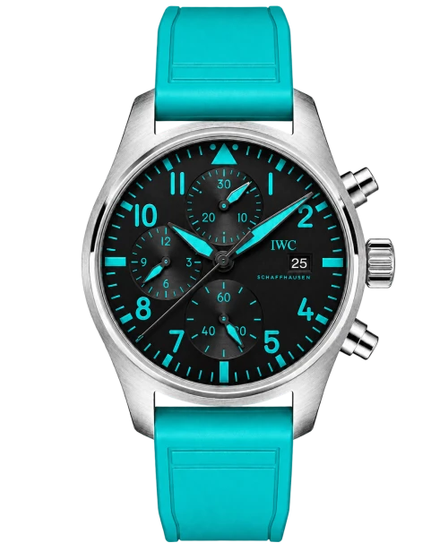 Реплика часов IWC Pilot’s Watch Chronograph Edition “Mercedes‑AMG PETRONAS Formula One™ Team” IW388108 — фото товара LuxuryWatch