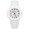 Реплика часов Patek Philippe Nautilus 5711 AET REMOULD Full White Ceramic — фото товара LuxuryWatch