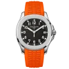 Реплика часов Patek Philippe Aquanaut 5167A-001, оранжевый ремешок — фото товара LuxuryWatch