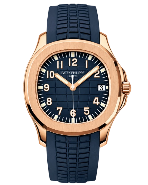 Реплика часов Patek Philippe Aquanaut 5167R-001, синий циферблат — фото товара LuxuryWatch