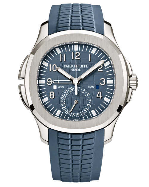 Реплика часов Patek Philippe Aquanaut Travel Time 5164G-001 — фото товара LuxuryWatch