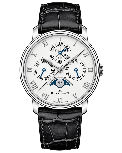 Реплика часов Blancpain Villeret Quantieme Perpetuel 6656-1127-55B — фото товара LuxuryWatch