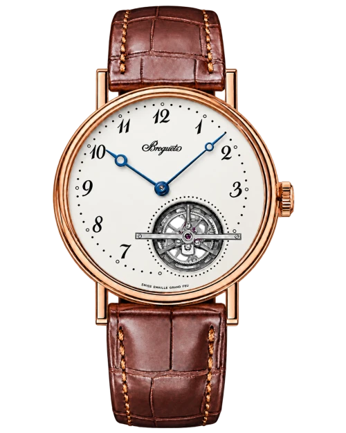 Реплика часов Breguet Classique Complication Tourbillon Extra-Plat 5367BR/29/9WU — фото товара LuxuryWatch